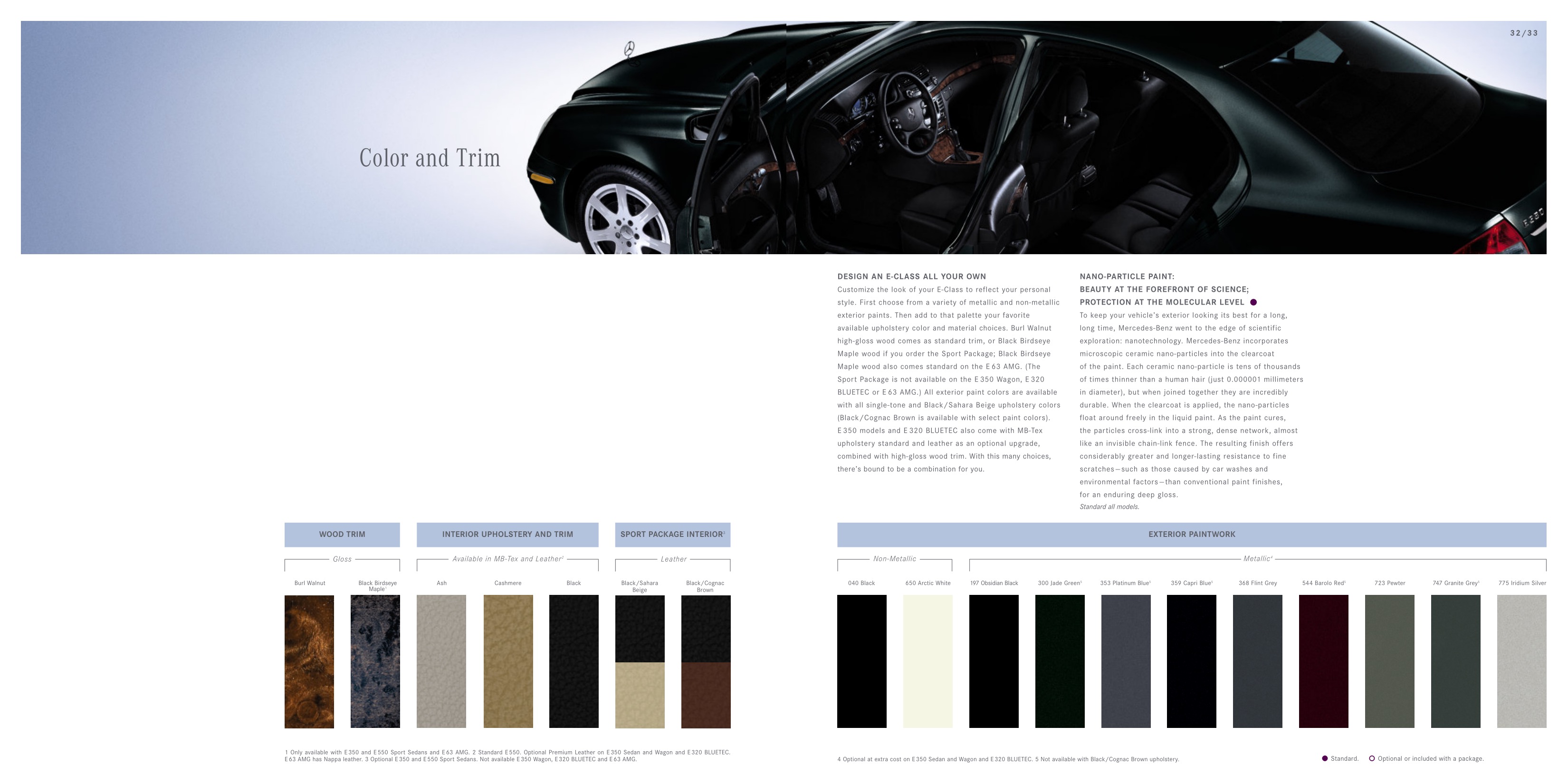 2007 Mercedes-Benz E-Class Brochure Page 3